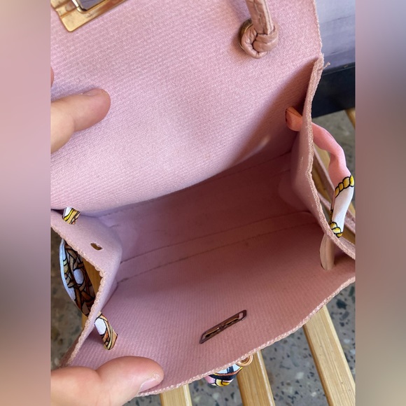 Mini Bag with Silk Scarf - Picture 6 of 7